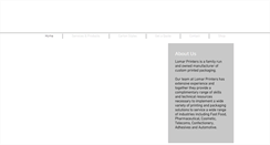 Desktop Screenshot of lomarprinters.co.za